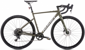 Dviratis Romet Boreas 2 2023 green-graphite-58CM / XL Дорожные велосипеды