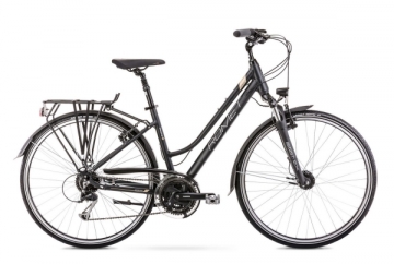 Dviratis Romet Gazela 7 28 2022 black-copper-20 / L Touring bikes (atb)