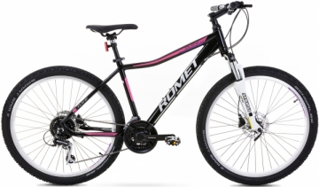 Dviratis Romet Jolene 6.3 26 2023 black-pink-19 / L Mountain bikes (mtb)