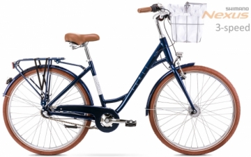 Dviratis Romet Pop Art Classic 26 Alu 2022 blue mat City bikes