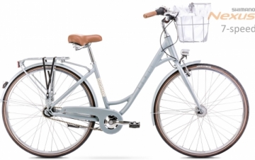 Dviratis Romet Pop Art Lux 28 Alu 2022 grey-20 / L Miesto dviračiai