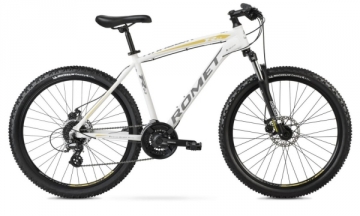 Velosipēds Romet Rambler R6.3 26 2022 white-gold-20 / XL Kalnu (MTB) velosipēdi
