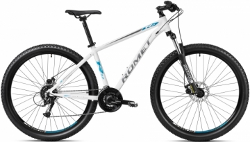 Velosipēds Romet Rambler R9.2 29 2023 white-graphite-turquoise-21 / XL 29er velosipēdi