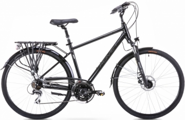 Dviratis Romet Wagant 4 28 2023 black-grey-23 / XL Turistiniai (ATB) dviračiai