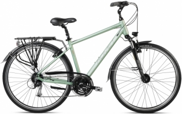 Velosipēds Romet Wagant 5 28 2023 green-brown-19 / M Visurgājēji velosipēdi (ATB)