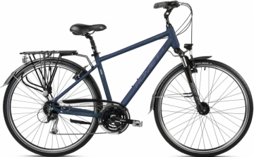 Dviratis Romet Wagant 5 28 2023 navy blue-silver-19 / M Touring bikes (atb)