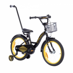 Dviratis TomaBike 18 colių, geltonas Bikes for kids