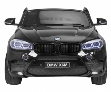 Dvivietis elektromobilis BMW X6 XXL, juodas