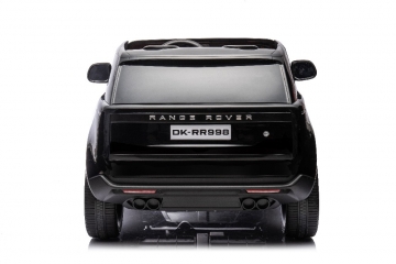 Dvivietis elektromobilis Range Rover DK-RR998, juodai lakuotas