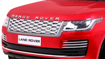 Dvivietis elektromobilis Range Rover HSE, raudonas lakuotas