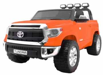 Dvivietis elektromobilis Toyota Tundra, oranžinis Cars for kids