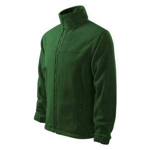 Džemperis ADLER 501 Fleece Vyriškas Bottle Green, XXL dydis Kariški džemperi un džemperi