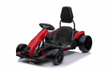Elektrinis kartingas Gokart Fast 3 Drift, raudonas Elektriniai automobiliai vaikams