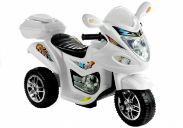 Elektrinis motociklas "BJX-88", baltas 