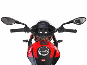 Elektrinis motociklas “Aprilia Tuono V4”, raudonas