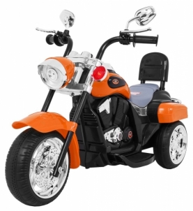 Elektrinis motociklas Chopper NightBike, oranžinis 