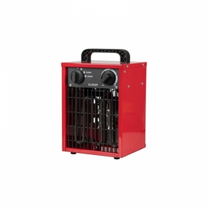 Elektrinis oro šildytuvas EUROM EK2000 2kW, raudonas Industrial heaters