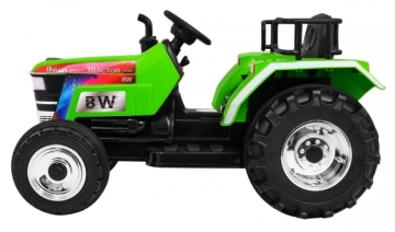 Elektrinis traktorius "Blazin Bw", žalias