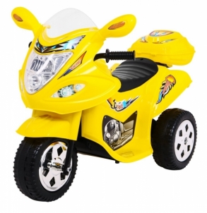 Elenktrinis triratis motociklas &quot;BJX-088&quot; Geltonas Automašīnas bērniem