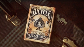 Ellusionist 1800 Vintage Blue Bicycle kortos