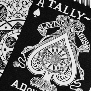Ellusionist Tally Ho Viper Fan Black Bicycle kortos