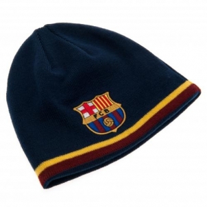 F.C. Barcelona išverčiama dvipusė žieminė kepurė