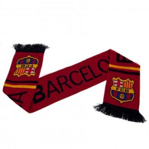 F.C. Barcelona šalikas (su užrašu)