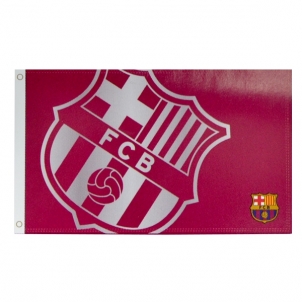 F.C. Barcelona vėliava (raudona)