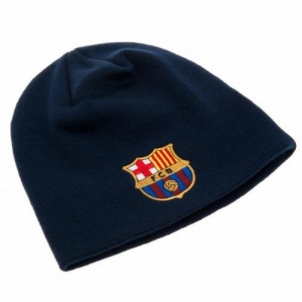F.C. Barcelona žieminė kepurė (Tamsiai mėlyna)