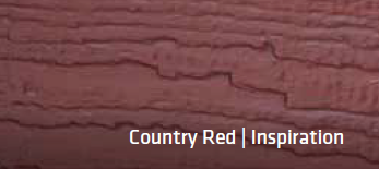 Fas.dail.hor. CanExel D5 Country Red 3,66m (1,1032m) Apšuvums (vinila fiberboard, koksne)