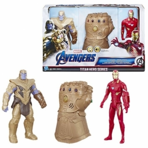 Figurėlė E5273 Marvel Avengers фигурками Таноса и Железного человека HASBRO Toys for boys
