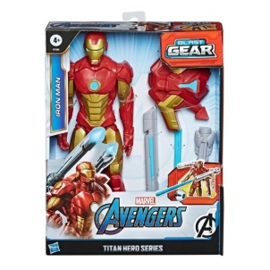 Figurėlė E7380 Marvel AVENGERS Iron Man Blast Gear ~30 cm