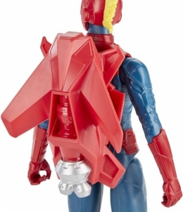 Figurėlė E7875 / E3309 Avengers Marvel Titan Hero Series Blast Gear Captain Marvel Action Figure