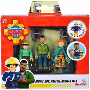 Figūrėlės Simba, gaisrininkai Malkomas, Normanas ir Džeimsas Toys for boys