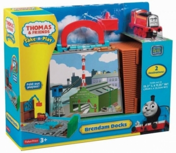 Traukinukas su trasa Thomas & Friends Y9164 / R9111 Fisher Price 