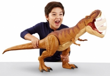 FMM63 Mattel Jurassic World Super Colossal Tyrannosaurus Rex Žaislai berniukams