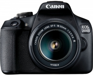 Fotoaparatas Canon EOS 2000D Kit EF-S 18-55 III