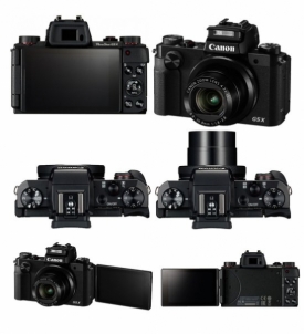 Fotoaparatas Canon Powershot G5X black