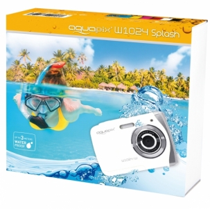 Fotoaparatas Easypix AquaPix W1024-W Splash white 10018