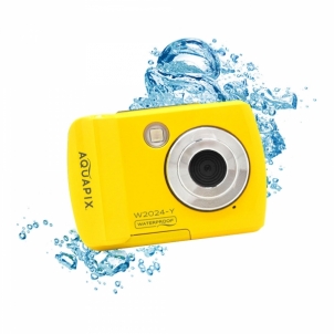 Fotoaparatas Easypix Aquapix W2024 Splash yellow 10067 Digitālās fotokameras