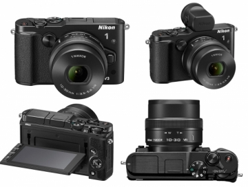 Fotoaparatas Nikon 1 V3 Kit 10-30 mm Black