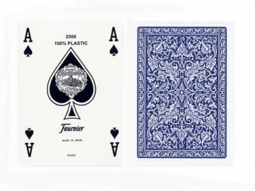 Fournier 2508 pokerio kortos (Mėlynos)