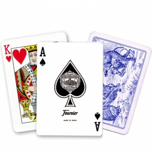 Fournier 40 pokerio kortos (Mėlyna)