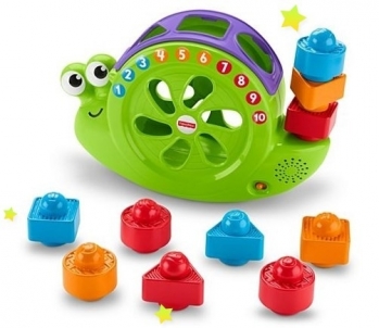 FRB84 Развивающий набор Mattel Fisher Price Sound Sort Snail Rotaļlietas zīdaiņiem