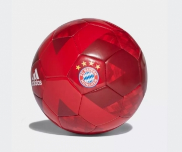 Futbolo kamuolys adidas FC BAYERN CW4155 raudonas