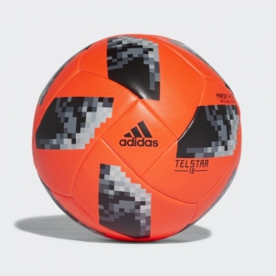Futbolo Kamuolys adidas World Cup 2018 PRAIA X-ITE CE8142 raudonas, pliažo