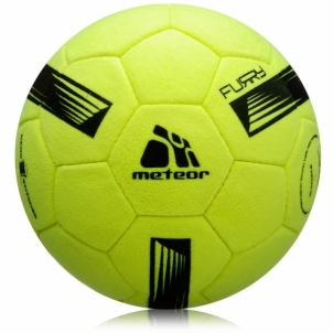 Futbolo kamuolys Meteor, geltona/žalia