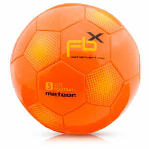 Futbolo Kamuolys Meteor 360 FBX, Oranžinis Futbolbumbas