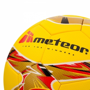 Futbolo kamuolys Meteor 360 Grain TB, geltonas