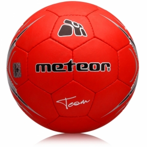 Futbolo kamuolys Meteor Team, raudonas